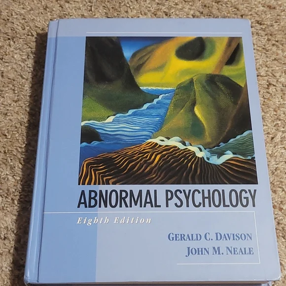 Abnormal Psychology 8th Edition copyright 2001 - Picture 1 of 9